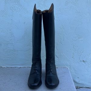 Women’s Ariat Heritage Contour Field Zip Black Tall Boots size 7 Medium Full